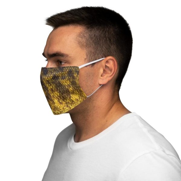Snug-Fit Polyester Smallmouth Bass Face Mask