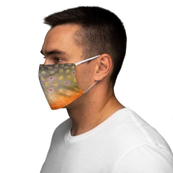 Snug-Fit Polyester Brook Trout Face Mask