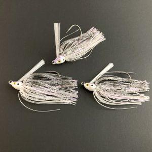 3-Pack 3/8-oz. Hand-Tied Swim Jigs with FREE SHIPPING