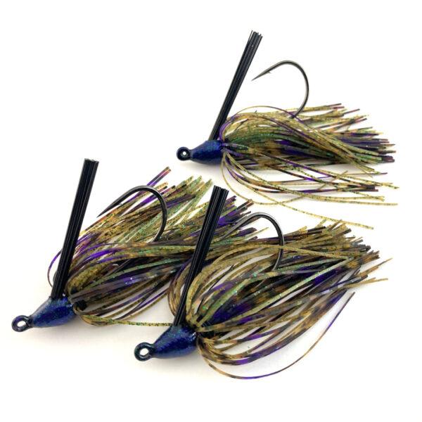 3-Pack 1/4-oz. Hand-Tied Swim Jigs with FREE SHIPPING