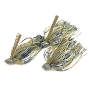 3-Pack Hand-Tied 3/8-oz. Copper Craw Recessed Flat-Eye Flipping Jigs with Free Shipping